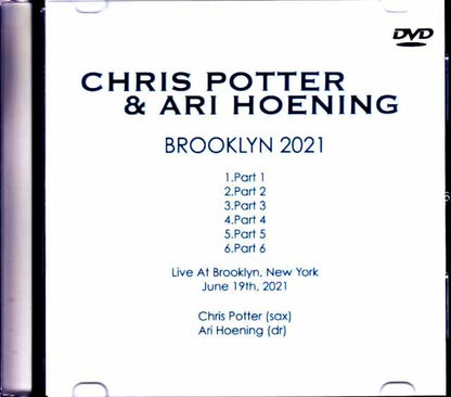 Chris Potter Ari Hoening Chris Potter Ari Hoening/NY,USA 2021 Jewel Version