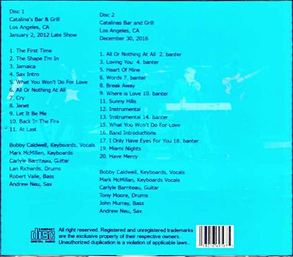 Bobby Caldwell/CA,USA 2012 Late Show & more