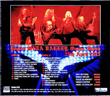Saxon/Osaka,Japan 2025 Complete