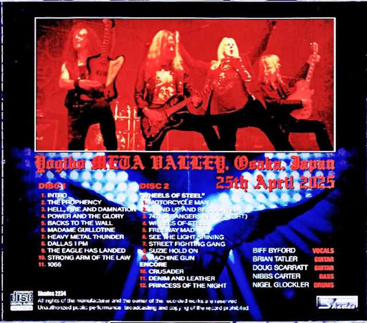Saxon/Osaka,Japan 2025 Complete
