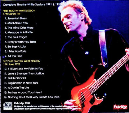 Sting/IL,USA 1991 & more Sessions Soundboard Edition