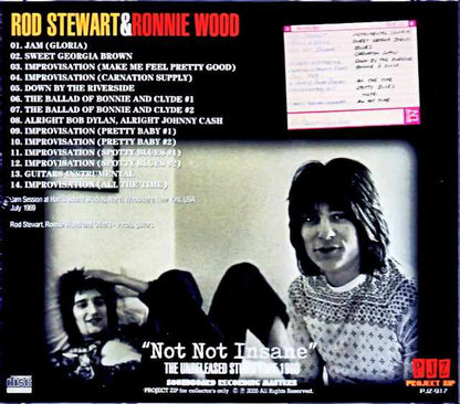 Rod Stewart Ronnie Wood/Unreleased Studio Tape 1969