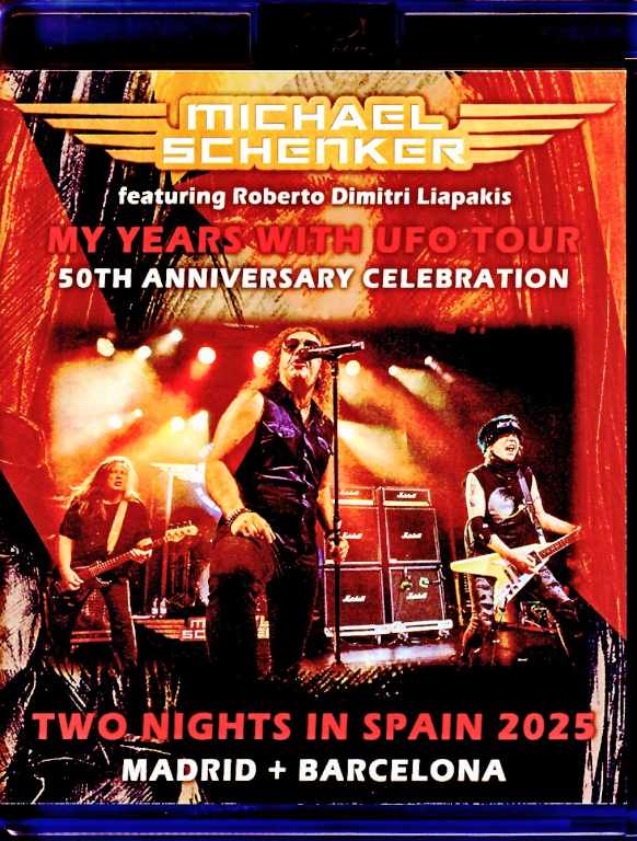 Michael Schenker/Spain 2025 Complete 2Days Blu-Ray Version