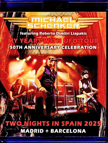 Michael Schenker/Spain 2025 Complete 2Days Blu-Ray Version