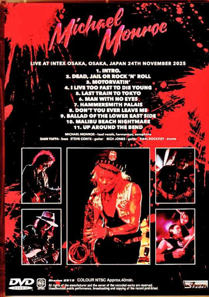 Michael Monroe Michael Monroe/Osaka,Japan11.24. 2025 Complete