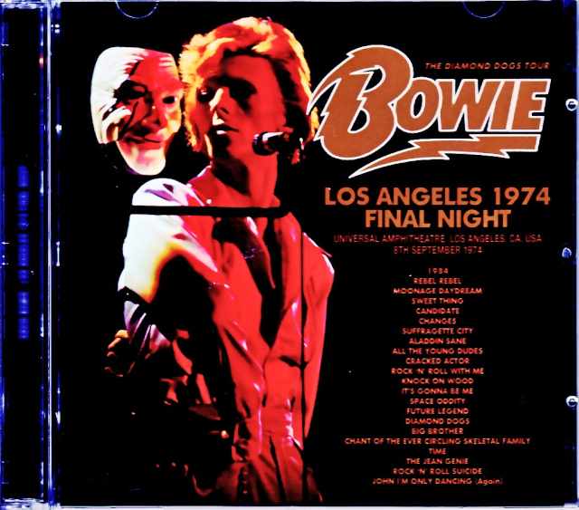 David Bowie/CA,USA 9.8.1974