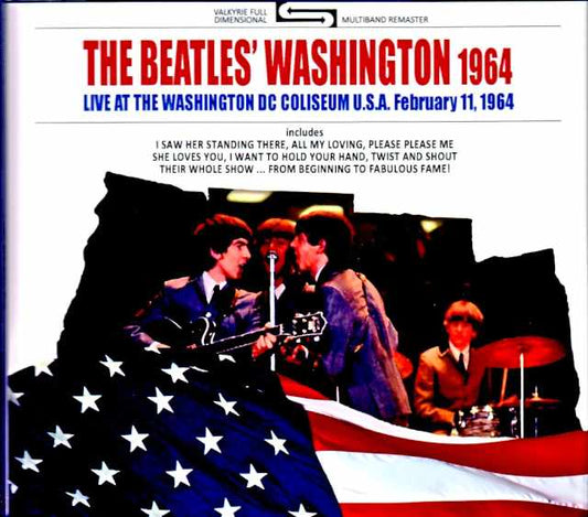 Beatles/Washington DC Coliseum 1964 Complete Edition WA, USA 1964 Multi-Band Remastered