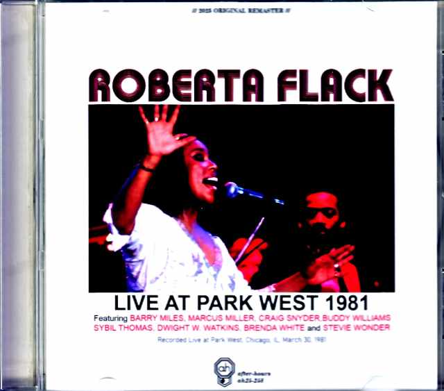 Roberta Flack Stevie Wonder,Marcus Miller Roberta Flack Stevie Wonder/IL,USA 1981 Complete