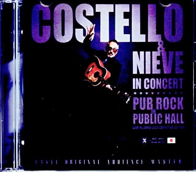 Elvis Costello & Steve Nieve Elvis Costello/Tokyo,Japan 4.12.2024 Complete Remastered