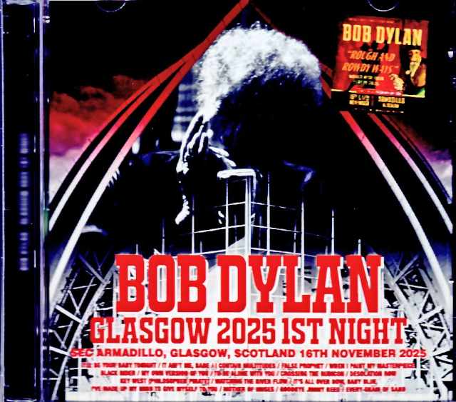 Bob Dylan/Scotland,UK 11.16.2025