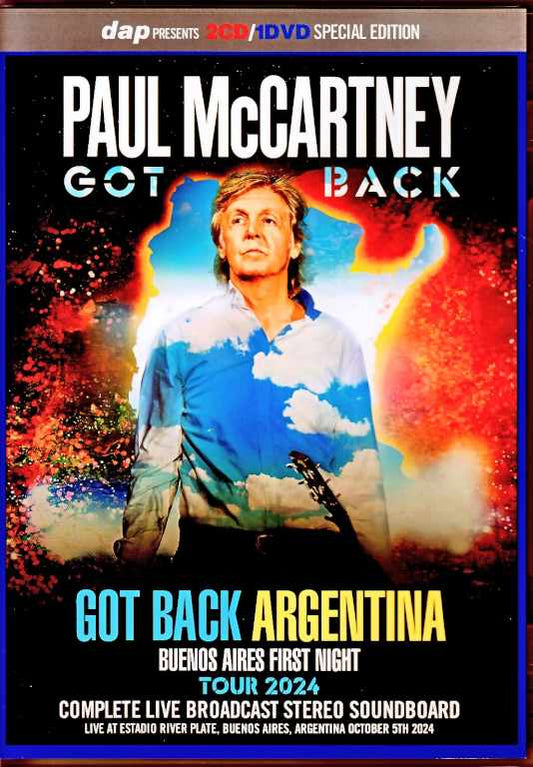 Paul McCartney/Argentina 2024 Complete Stereo Soundboard Live Broadcast