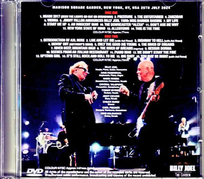 Billy Joel / NY, USA 7.25.2024 Complete Multi-Cam Edition Jewel Version