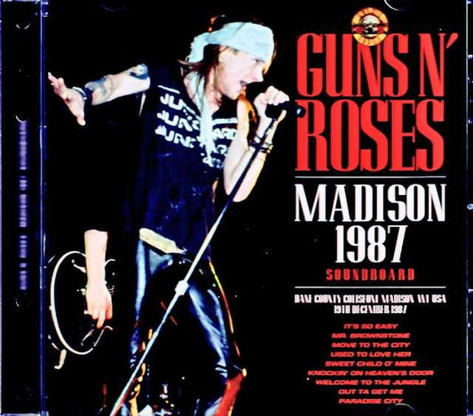 Guns N' Roses / WI, USA 12.19.1987 Complete Soundboard Edition