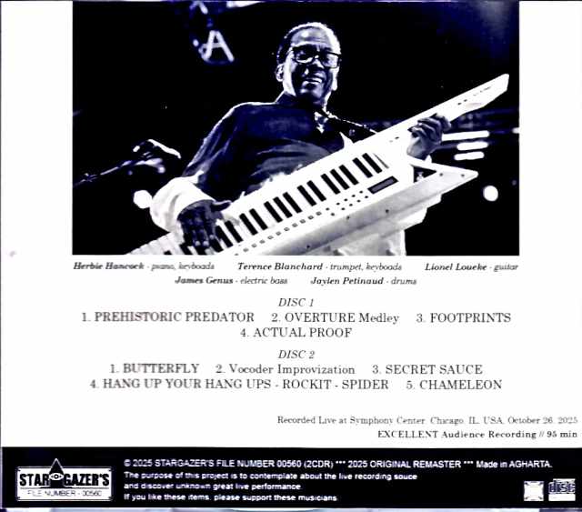 Herbie Hancock/IL,USA 2025