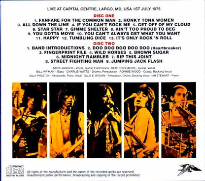 Rolling Stones/MD,USA 07.01.1975 Complete Upgrade