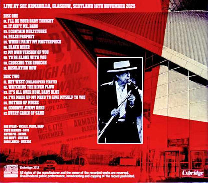 Bob Dylan/Scotland,UK 11.16.2025