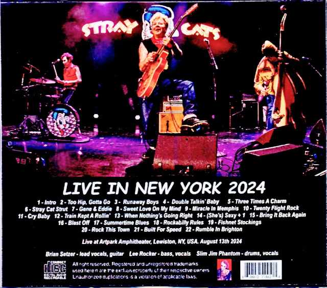 Stray Cats/NY,USA 2024 Complete