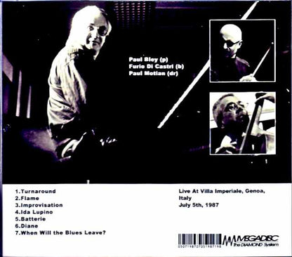 Paul Bley Trio Paul Bley/Italy 1987