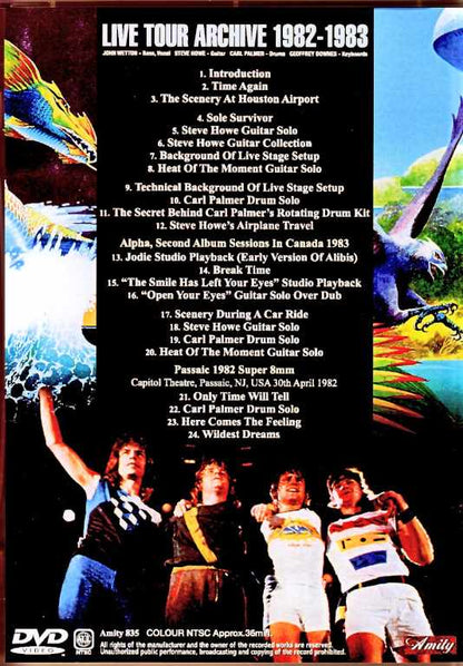Asia/Live Tour Archives 1982-1983