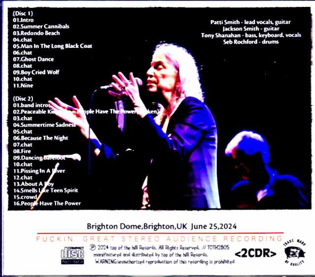 Patti Smith Quartet Patti Smith/England,UK 2024