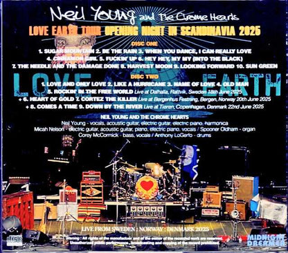 Neil Young and the Chrome Hearts Neil Young/Sweden 06.18.2025 Complete & more