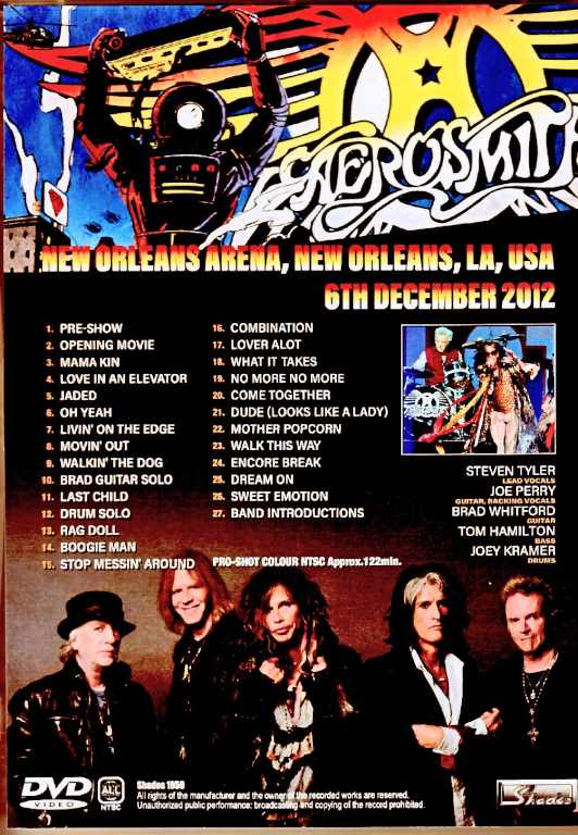 Aerosmith/LA,USA 2012 Complete