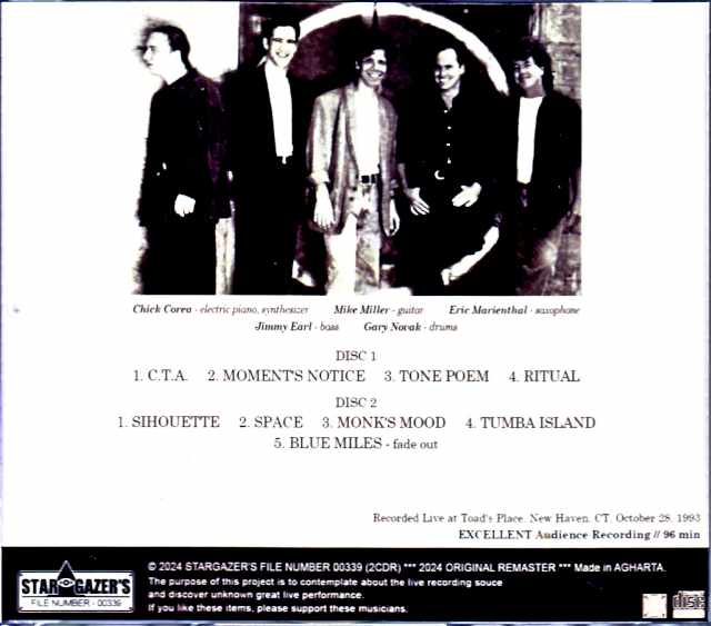 Chick Corea Elektric Band II Chick Corea/CT,USA 1993