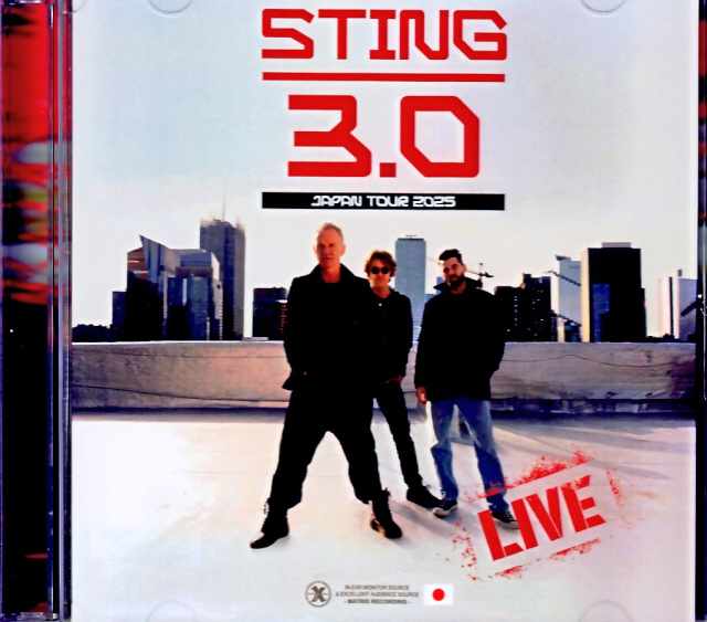 Sting/Tokyo, Japan 09.15.2025 Complete S & V IEM Matrix Edition