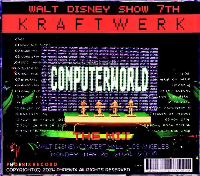Kraftwerk/CA,USA 5.28.2024