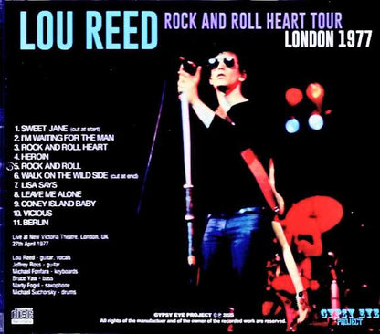 Lou Reed/London,UK 04.27.1977 Soundboard Edition