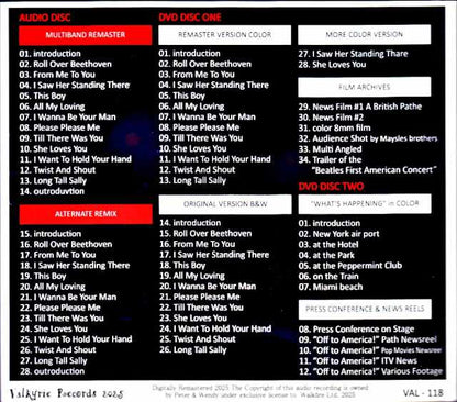 Beatles/Washington DC Coliseum 1964 Complete Edition WA, USA 1964 Multi-Band Remastered