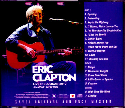 Eric Clapton/Tokyo,Japan 4.20.2019 Omnidirectional Microphone
