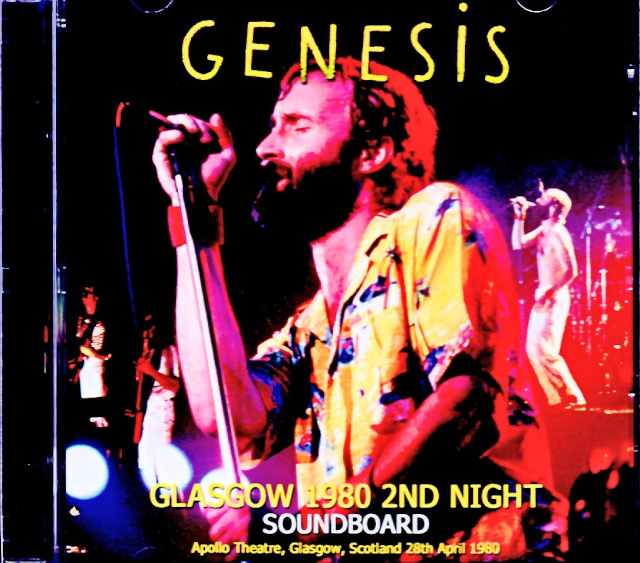 Genesis/Scotland,UK 04.28.1980 Complete Soundboard Edition