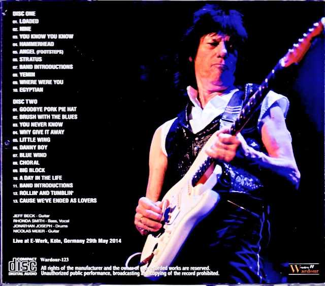 Jeff Beck/Germany 2014 Complete