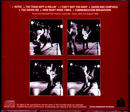 Led Zeppelin/TX,USA 1969 Upgrade