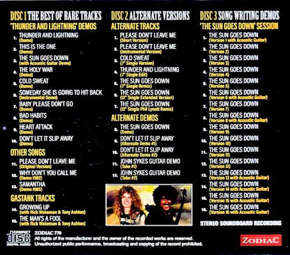 John Sykes Thin Lizzy/Ultimate Rare Track Compilation 1982-1985 Soundboard Edition