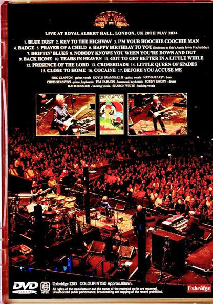 Eric Clapton/London,UK 5.20.2024 Complete Multi-Cam Edition