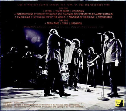 Cream/NY,USA 1968 Complete AUD Master Matrix Edition