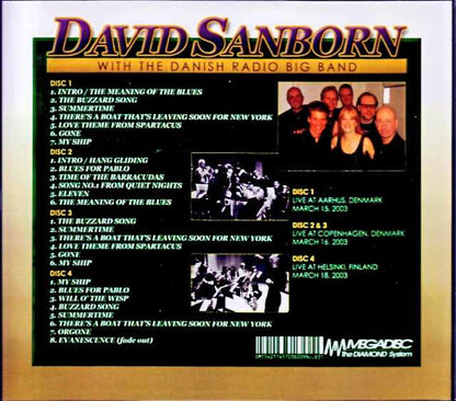David Sanborn/Music of Gil Evans Denmark 2003 3Days FM Broadcast Edition