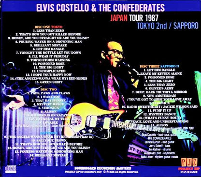 Elvis Costello and the Confederates / Tokyo, Japan 1987 & more Soundboard Edition
