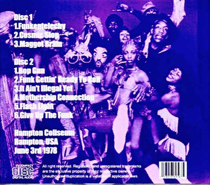 Parliament Funkadelic/VA,USA 1978 Complete