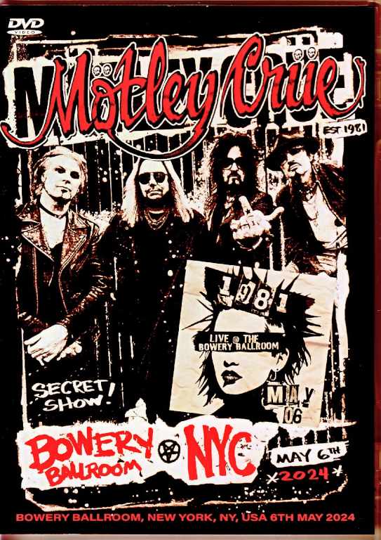 Motley Crue/NY,USA 2024 Complete