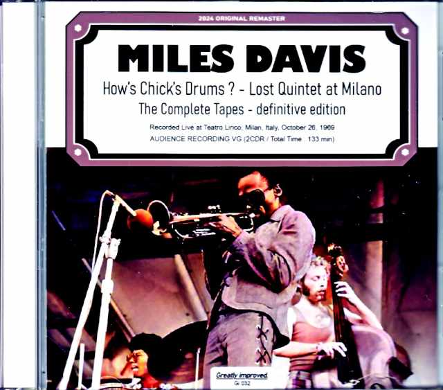 Miles Davis Wayne Shorter, Chick Corea Miles Davis Chick Corea Wayne Shorter/Italy 1969 2 Shows Complete