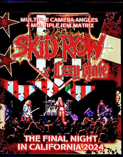 Skid Row Lzzy Hale / CA,USA 2024 Complete Blu-Ray Version