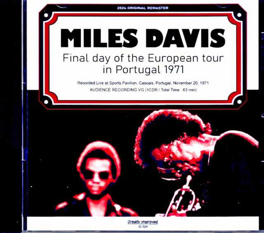 Miles Davis Keith Jarrett Miles Davis Keith Jarrett/Portugal 1971 Upgrade