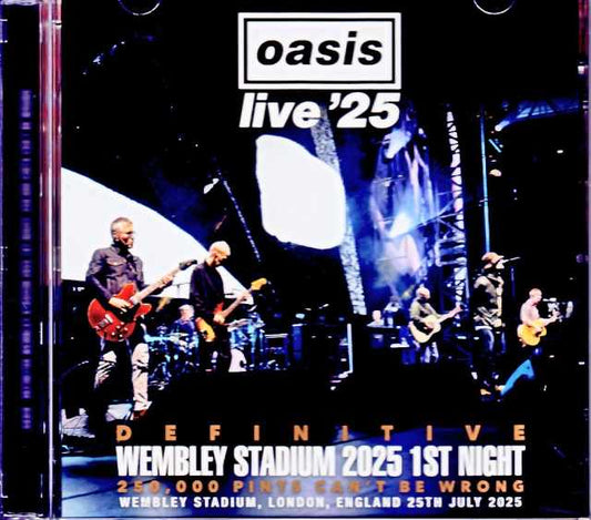 Oasis / London, UK 07.25.2025 Complete Remaster and Matrix of Stereo Recordings