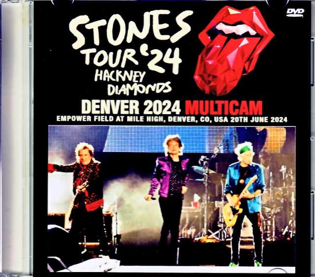 Rolling Stones/CO,USA 2024 Complete Multi-Cam Edition Jewel Version