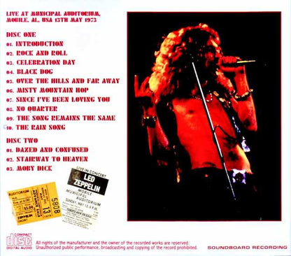 Led Zeppelin/AL,USA 1973 Complete Soundboard Edition