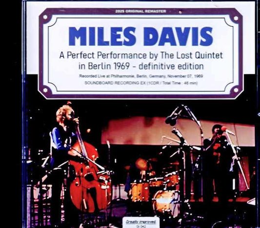 Miles Davis, Wayne Shorter, Chick Corea Miles Davis, Wayne Shorter, Chick Corea/Germany 1969 Remastered