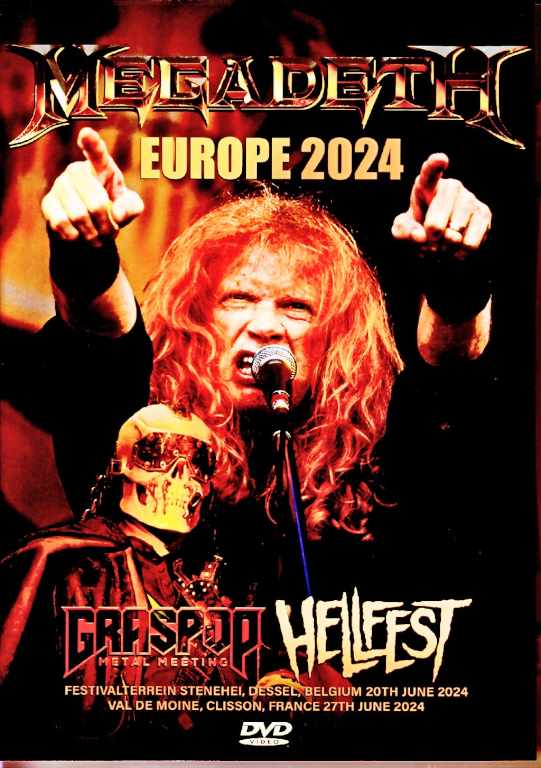 Megadeth/Belgium 2024 Complete & more